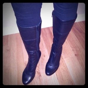 La Canadienne Waterproof Black Leather Boots